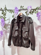 Bomber ecopelle vicolo