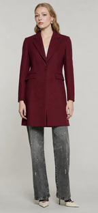 Cappotto BARON manica lunga 1 bottone