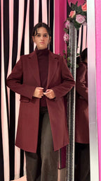 Cappotto BARON manica lunga 1 bottone