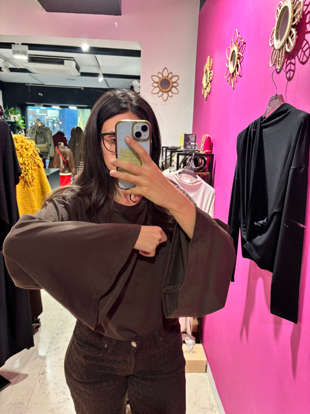 Long sleeve manica ampia