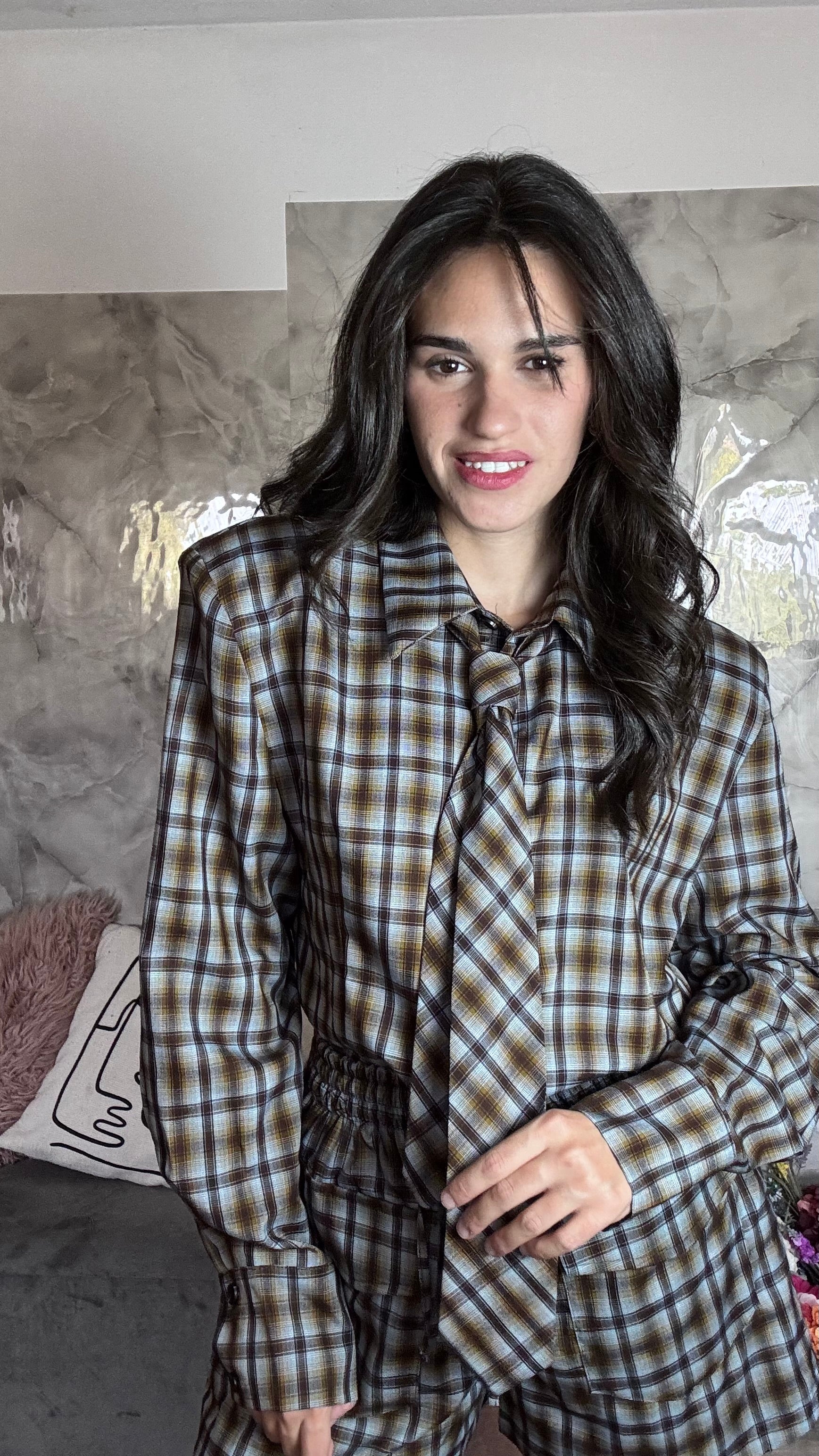 Pantaloncini Shorts a Quadri Tartan Coordinati
Titolo breve (per listing): Shorts Sartoriali a Quadri
