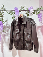 Bomber ecopelle vicolo
