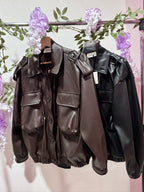 Bomber ecopelle vicolo
