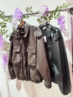 Bomber ecopelle vicolo