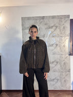 Giacca Bomber Leopardata