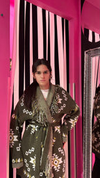 Cardigan Rotterdam – Stile Boho-Chic in Maglia Jacquard