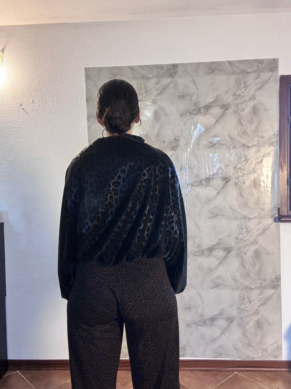 Giacca Bomber Leopardata