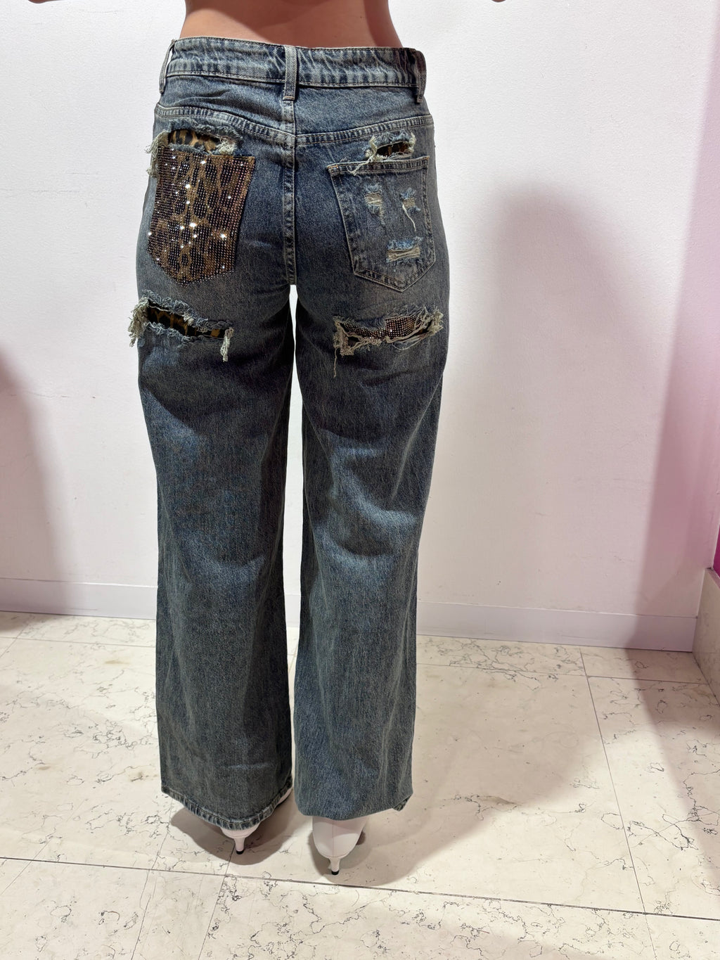 Jeans Leopard